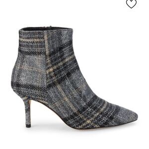 L'AGENCE Aimee Plaid Ankle Boots -